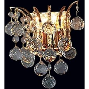 ORION Gouden kristallen wandlamp LENNARDA