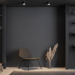LOOM DESIGN Ray LED plafondspot Ø9,3cm 15W zwart