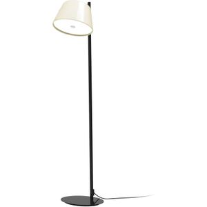 MARSET Tam Tam P vloerlamp, 1-lamp, parelwit
