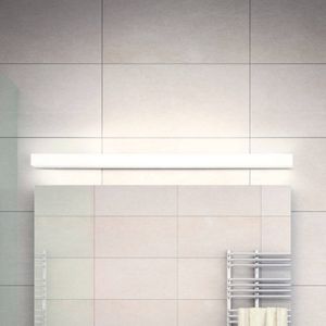 Helestra LED-wandlamp Lado, chroom / zilver, Badkamer, metaal, Modern, LED wandlamp