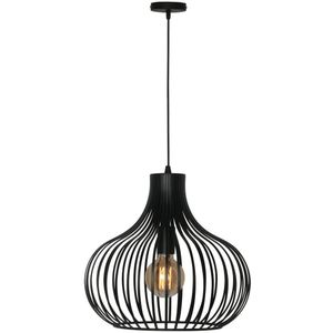 Freelight Aglio hanglamp, Ø 38 cm, zwart, metaal