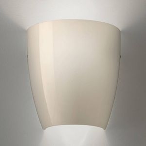 Vistosi Wandlamp Dafne van glas glossy grijs