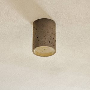 Nowodvorski Lighting In S downlight van beton, Ø 9 cm