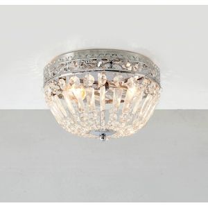 Markslöjd Plafondlamp Etienne glaskristallen Ø 25cm chroom