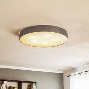 Argon Plafondlamp Dayton in grijs Ø 60 cm