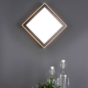 Eco-Light LED plafondlamp Solstar hoekig 28,5 x 28,5 cm