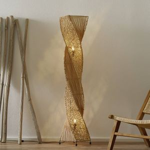 Woru Vloerlamp Marco, gedraaid, 150 cm