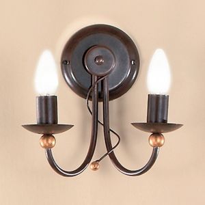 ORION 2-lichts wandlamp GARDA in landhuisstijl