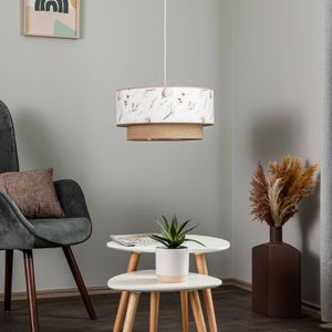 Duolla Hanglamp Hampton Boho cappuccino weide/jute