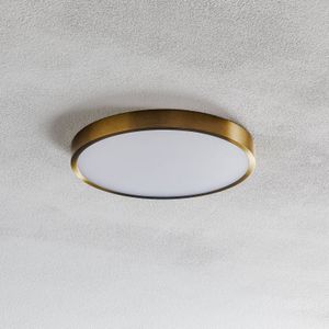 ORION Bully LED plafondlamp met patinalook, Ø 24 cm