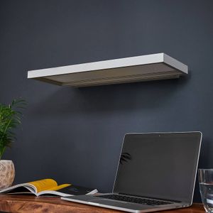 Arcchio LED-kantoor-wandlamp Rick, grijs, universeel wit