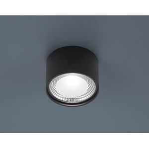 Helestra Kari LED plafondlamp, rond zwart