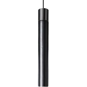 Kundalini Minimal LED hanglamp, zwarte nikkel