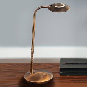 Steinhauer Met dimmer - LED tafellamp Zenith brons