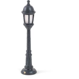 SELETTI LED buiten sfeerlamp Street Lamp met accu, grijs