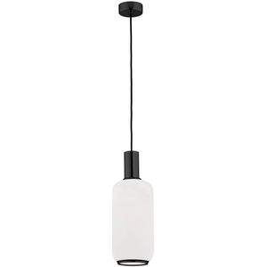 Euluna Hanglamp Milano, 1-lamp, cilinder, wit