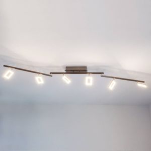 Paul Neuhaus LED plafondlamp Inigo met zes lichtbronnen