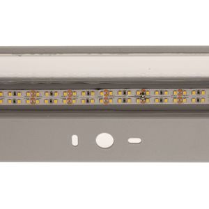 MCJ LED wandlamp Mera, breedte 80 cm, aluminium, 3.000K
