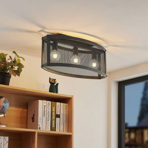 Lindby Mizgin plafondlamp met 3-lamps raster