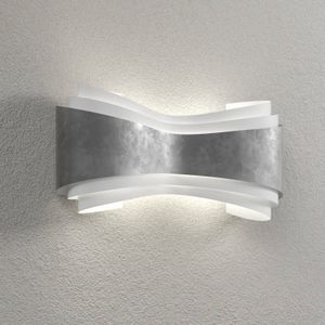 Selène Ionica - LED wandlamp met bladzilver