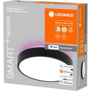 LEDVANCE SMART+ WiFi Orbis Backlight zwart Ø35cm