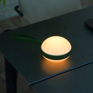 Nordlux LED buitenlamp Bring to go Ø 12 cm wit/groen