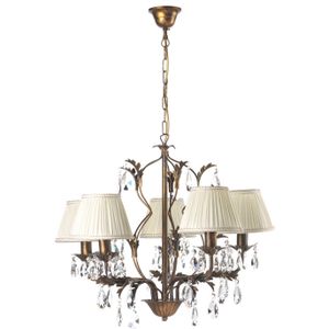 ONLI Kroonluchter KAREN 5-lamps Bronz