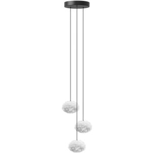 UMAGE Eos Nano hanglamp, wit, 3-lamps