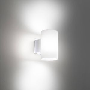 AILATI LED buiten wandlamp Bianca, wit, kunststof