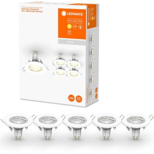 LEDVANCE LED inbouwspot GU10 Recessed 5 per set