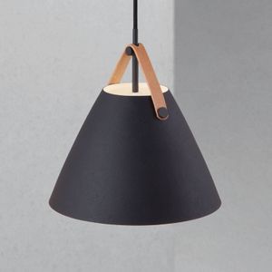 Design For The People Strap Hanglamp - Ø27cm - E27 - Zwart