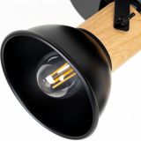 Lindby - Bosko - Spot - Zwart - 3-lamps - Dimbaar - Modern - Metalen Plafondlamp