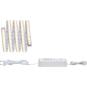 PAULMANN MaxLED 1000 LED-strip basisset warmwit 150 cm zilver gecoat