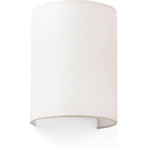 FARO - BARCELONA - Wandlamp - Crème / Amber - Dimbaar - Textiel / Stof / Zijde - Modern