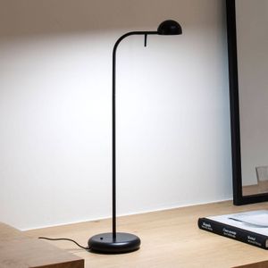 Vibia Pin 1650 LED tafellamp, lengte 23cm, zwart