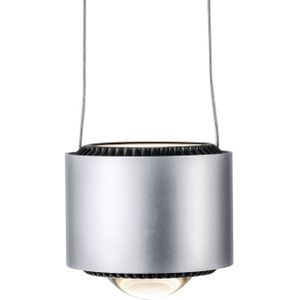 URail Hanglamp Aldan 1x13W Chroom Mat/ Zwart 230V Metaal/Kunststof Dimbaar
