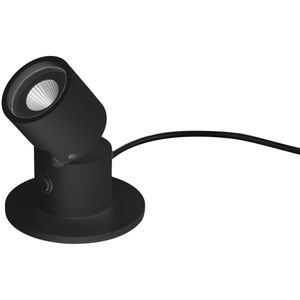 Egger Licht Egger Capri LED tafellamp met spot, zwart