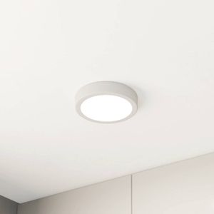 EGLO LED plafondlamp Fueva 5 IP44 3000K wit Ø16cm