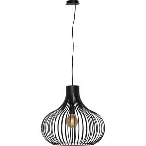 Freelight Aglio hanglamp, Ø 48 cm, zwart, metaal