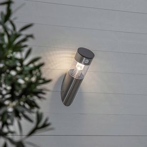 STAR TRADING LED solar-wandlamp Marbella met bewegingssensor