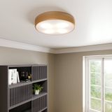 TEMAR LIGHTING Plafondlamp Cleo, Ø 50 cm, goud