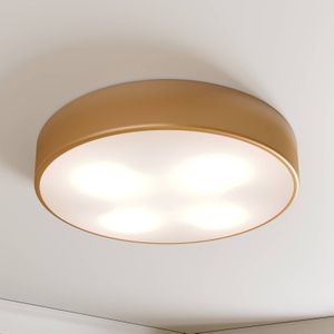 TEMAR LIGHTING Plafondlamp Cleo, Ø 50 cm, goud