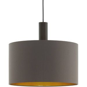 EGLO Hanglamp Concessa cappuccino/goud Ø 38 cm