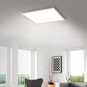 Briloner LED paneel Simple wit, ultravlak, 59,5x59,5 cm
