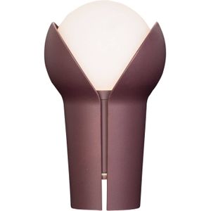 Innermost Bud LED tafellamp, draagbaar Aubergine