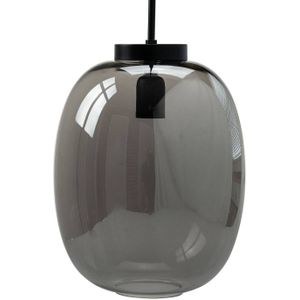Dyberg Larsen DL39 hanglamp Ø 25cm rookgrijs/zwart