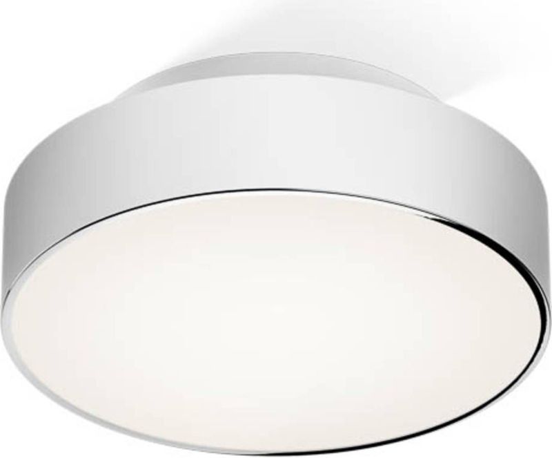 Decor Walther - Connect 26 - Plafondlamp - Zilver - LED - Dimbaar - 26 x 26 x 8,5 cm