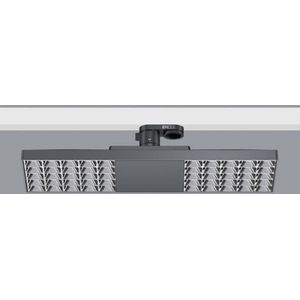ERCO Jilly 230V 15W oval wide 840 zwart/zilver