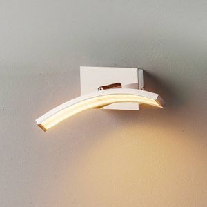 Domiluce Boogvormige LED wandlamp Largo m. aluminium finish