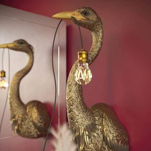 KAREN Animal Heron wandlamp met stekker